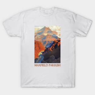 Grand Canyon (1902) by Maxfield Parrish T-Shirt